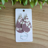 Taylor- Brown Cow Print