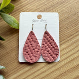 Taylor- Mauve Knit Embossed