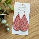 Taylor- Mauve Knit Embossed