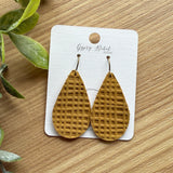 Taylor- Mustard Weave