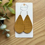 Taylor- Mustard Weave