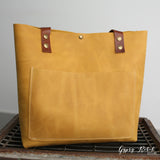 June Tote Bag- Denver Mustard