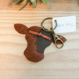 Cow Keychain- multiple options