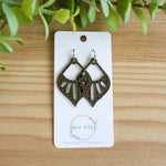 Lucy- Olive Embossed