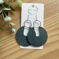 Amelia- Teal Embossed