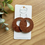 Lexie- Cognac Floral Embossed
