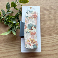Hair Claw- Abstract Floral