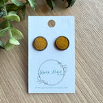 Stella- Mustard Suede