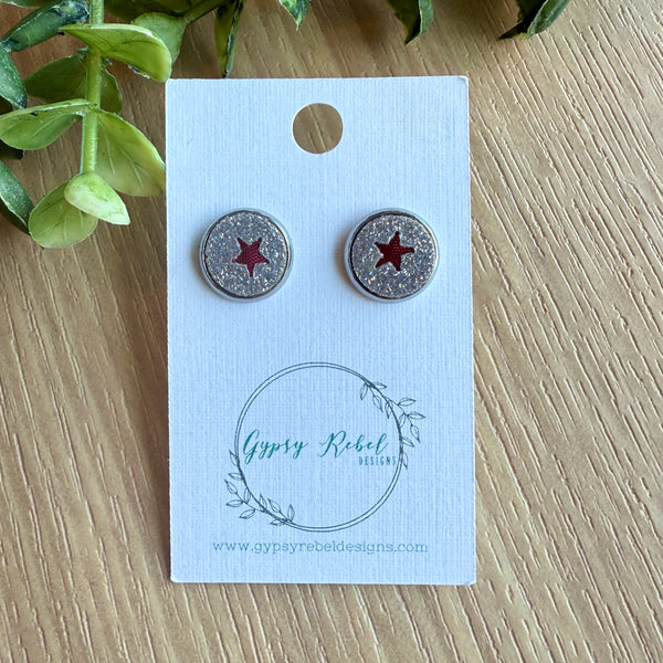 Stella- Red Star Glitter