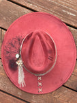 Burnt Hat- Rust Mandala