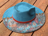 Burnt Hat- Teal Follow the Crowd