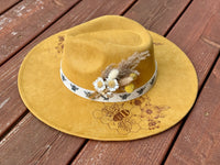 Burnt Hat- Mustard Bee