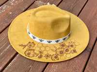 Burnt Hat- Mustard Bee